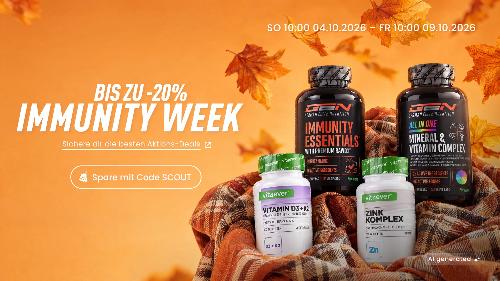 VitaminVersand24 Immunity Week Aktion