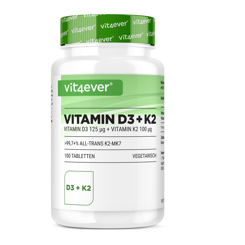 Vitamin D3 + K2
